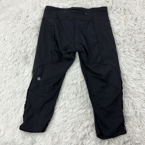 Lululemon Run: For Your Life Crop Black - Picture 5 of 6